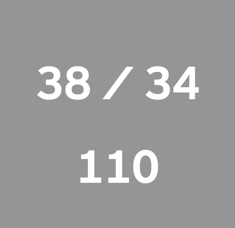 38 - 34  (65691-110)